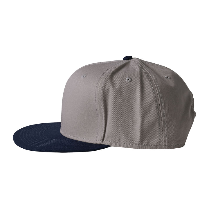 octagon フラットバイザー ベースボールキャップ navy-x-gray image