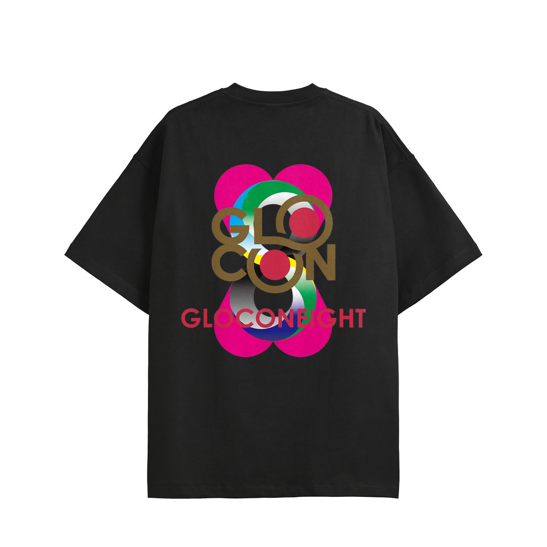 Double Heart Eight  black image