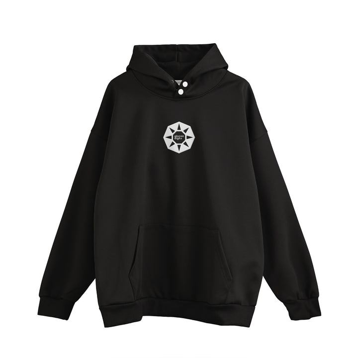 octagon アクティブフーディーパーカー black image