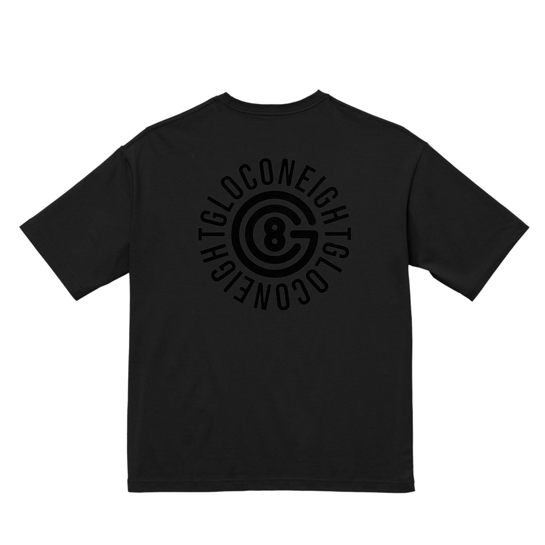 8 Ball ✖️font Back Print T-shirts black image