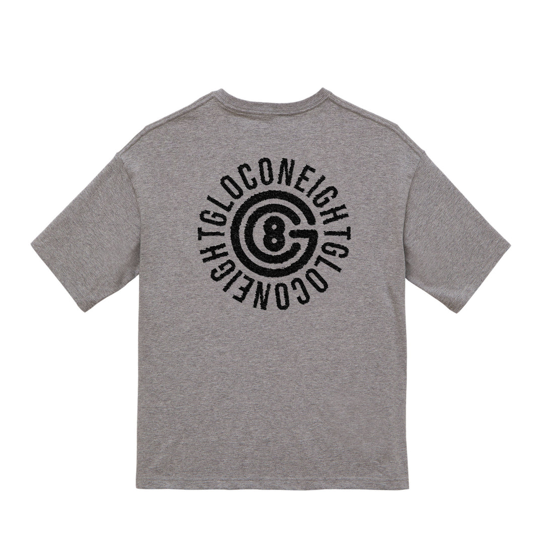8 Ball ✖️font Back Print T-shirts mixed-gray image