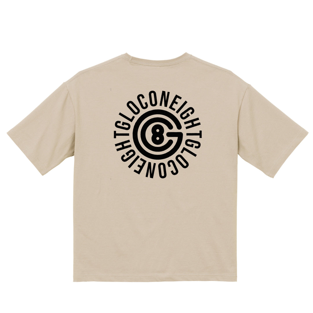 8 Ball ✖️font Back Print T-shirts sand-beige image