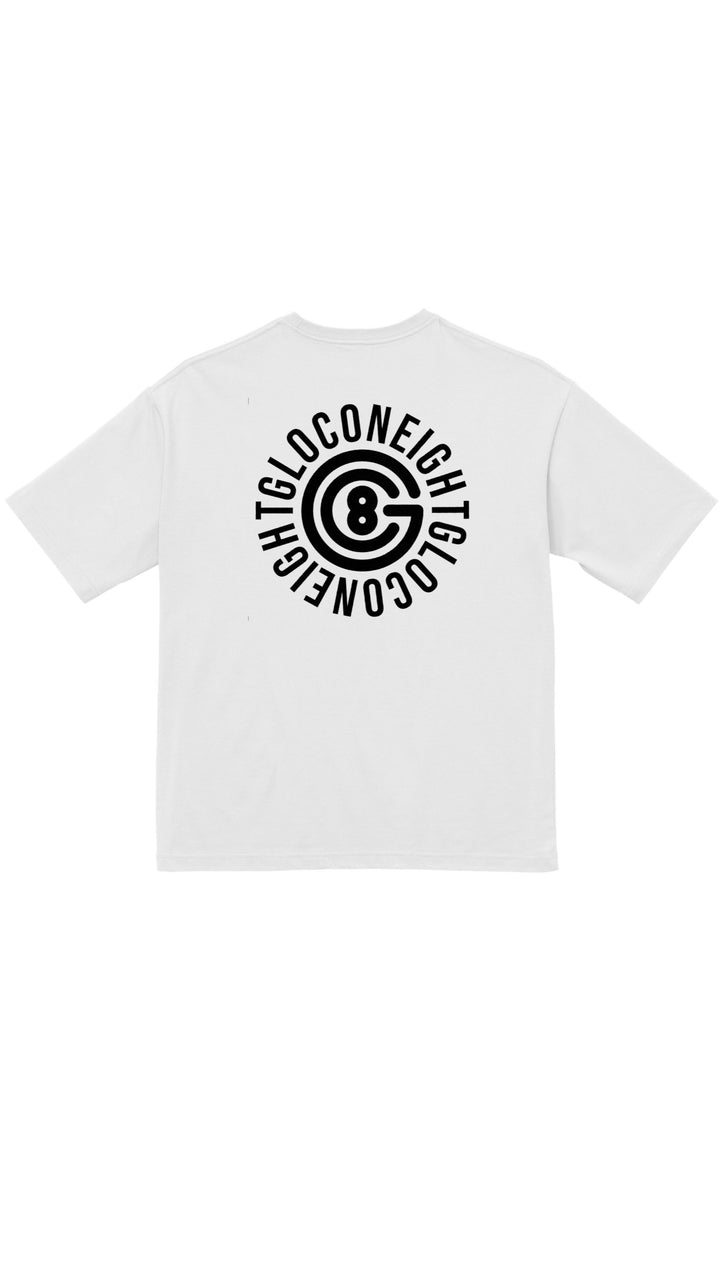 8 Ball ✖️font Back Print T-shirts