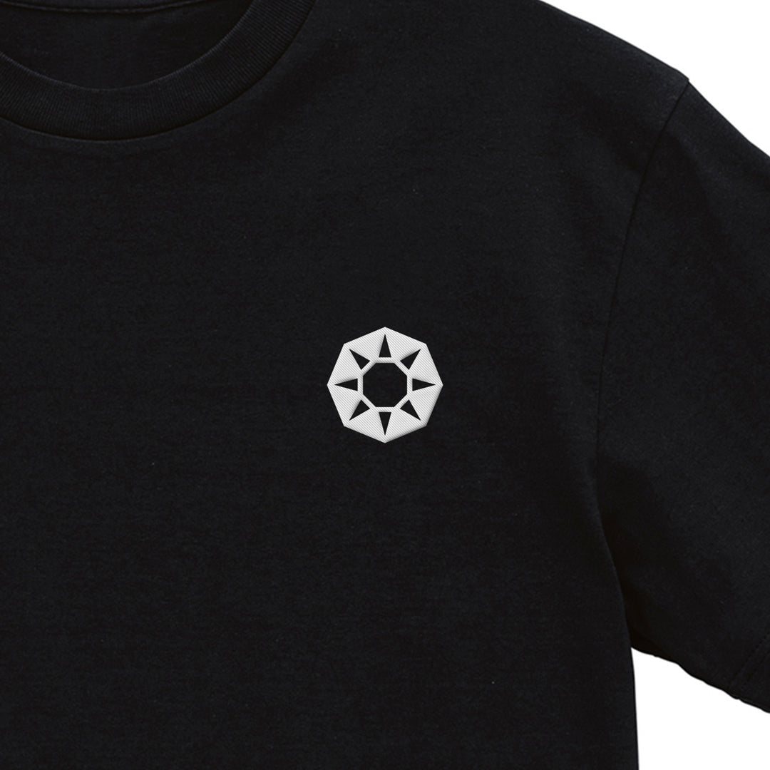 Octagon Logo刺繍T-Shirts black image