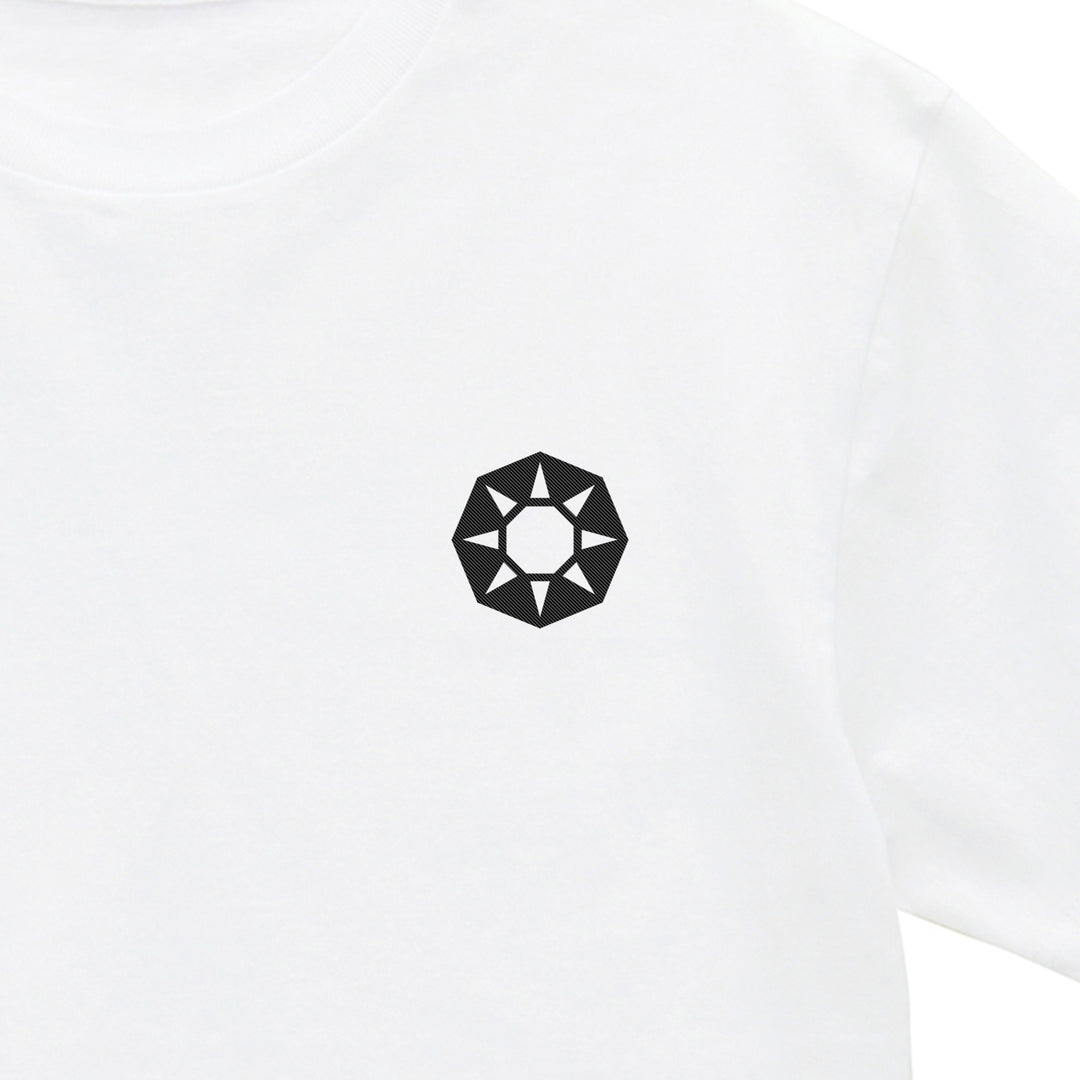 Octagon Logo刺繍T-Shirts white image
