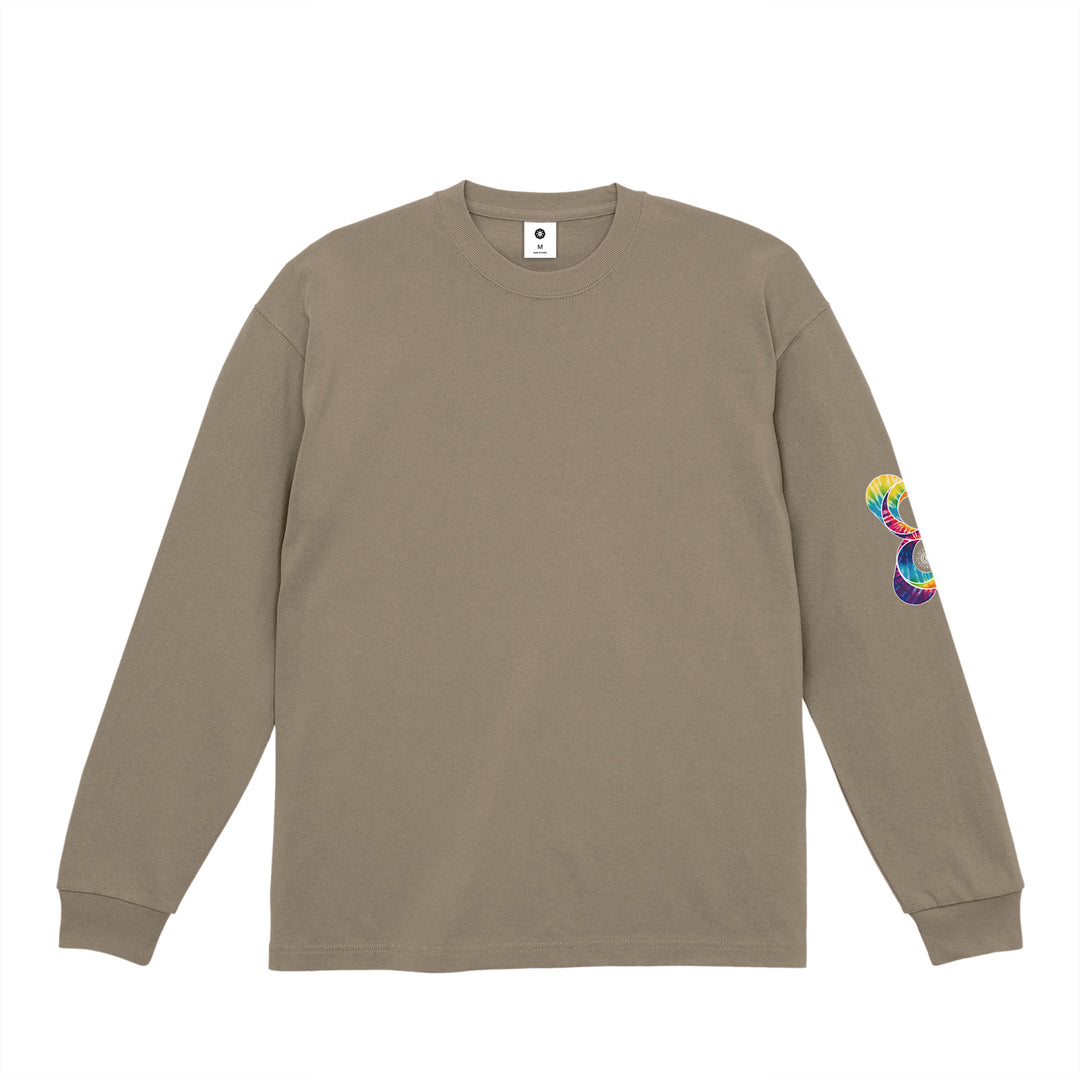 Distance traveled and ideas are proportional/Message acid-khaki image