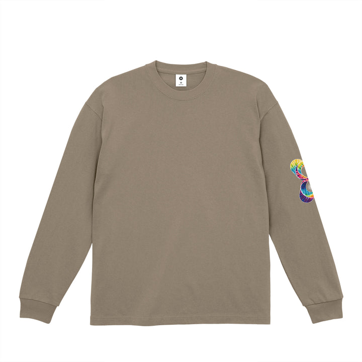 Distance traveled and ideas are proportional/Message acid-khaki image