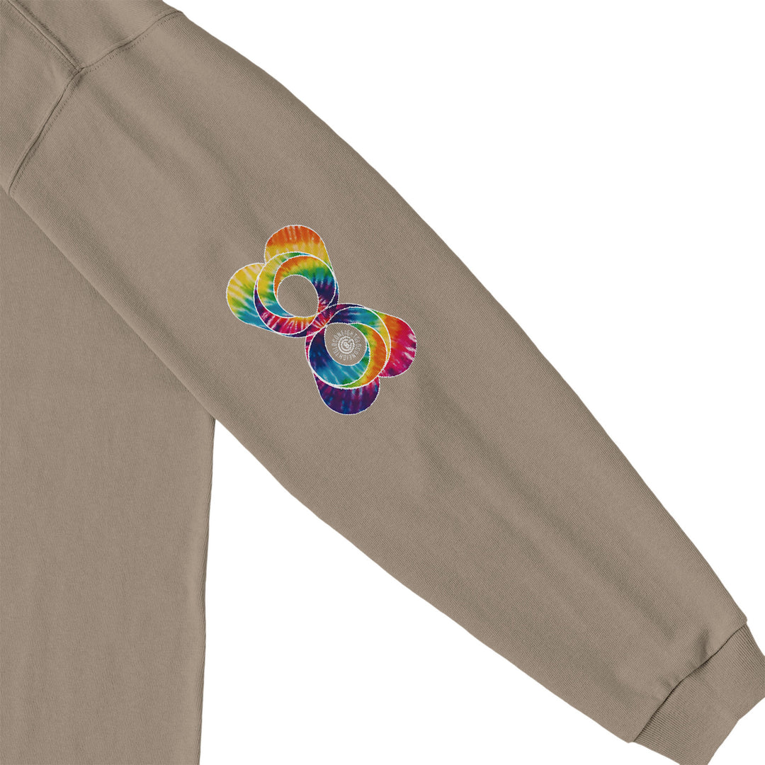 Distance traveled and ideas are proportional/Message acid-khaki image