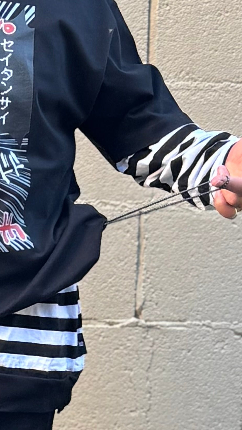 2026 UYAX 57th anniversary T-shirt　MANGA Black