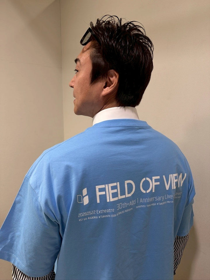 FIELD OF VIEW 30th Add1 Anniversary LIVE 記念Tシャツ 会場限定販売