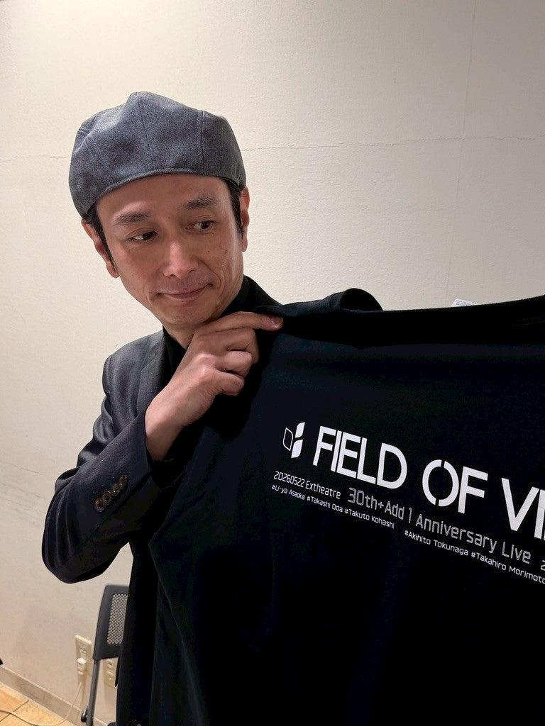 FIELD OF VIEW 30th Add1 Anniversary LIVE 記念Tシャツ　数量限定