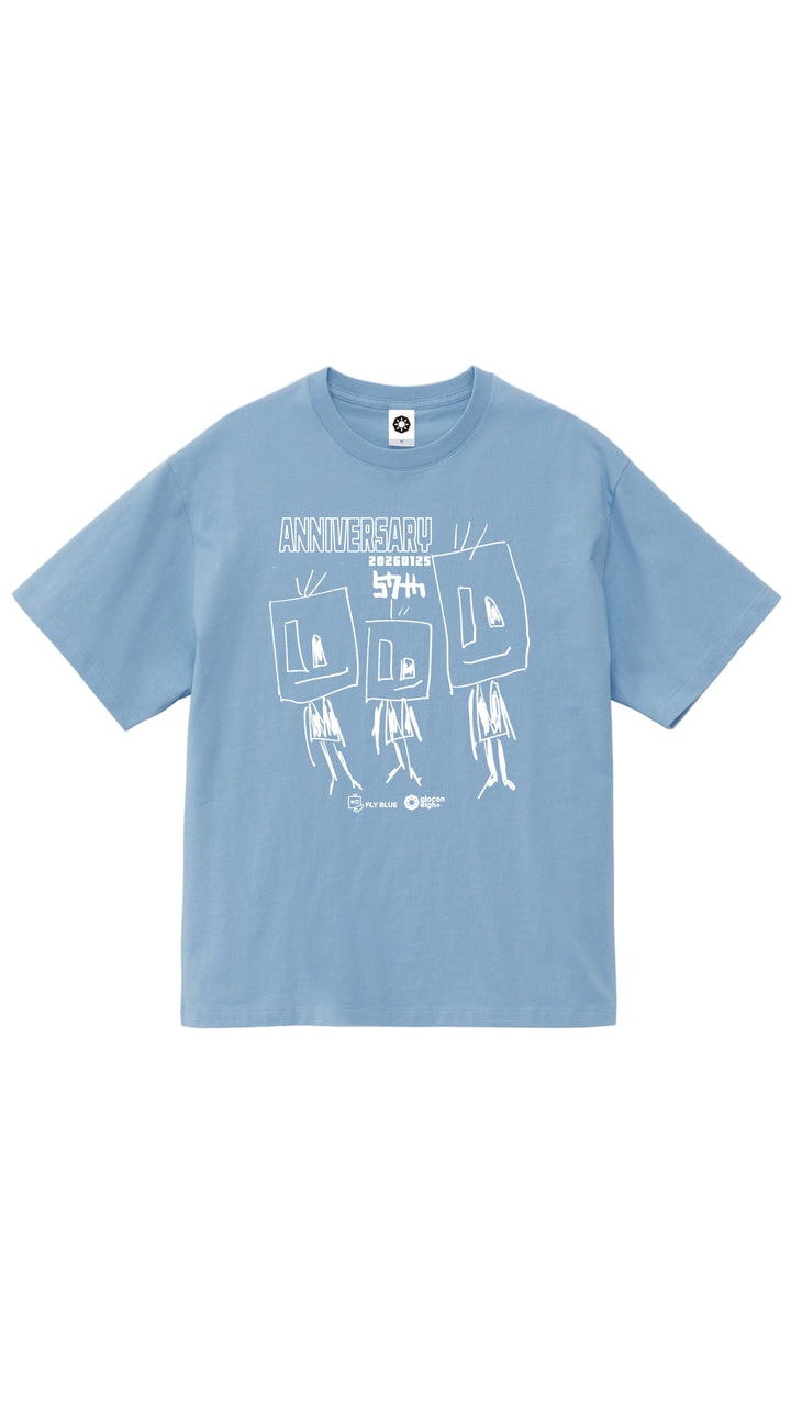 2026 UYAX 57th anniversary T-shirt Blue３