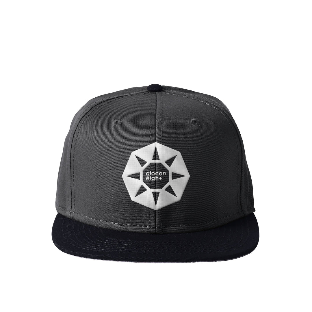 octagon フラットバイザー ベースボールキャップ black-x-charcoal image