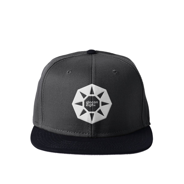 octagon フラットバイザー ベースボールキャップ black-x-charcoal image