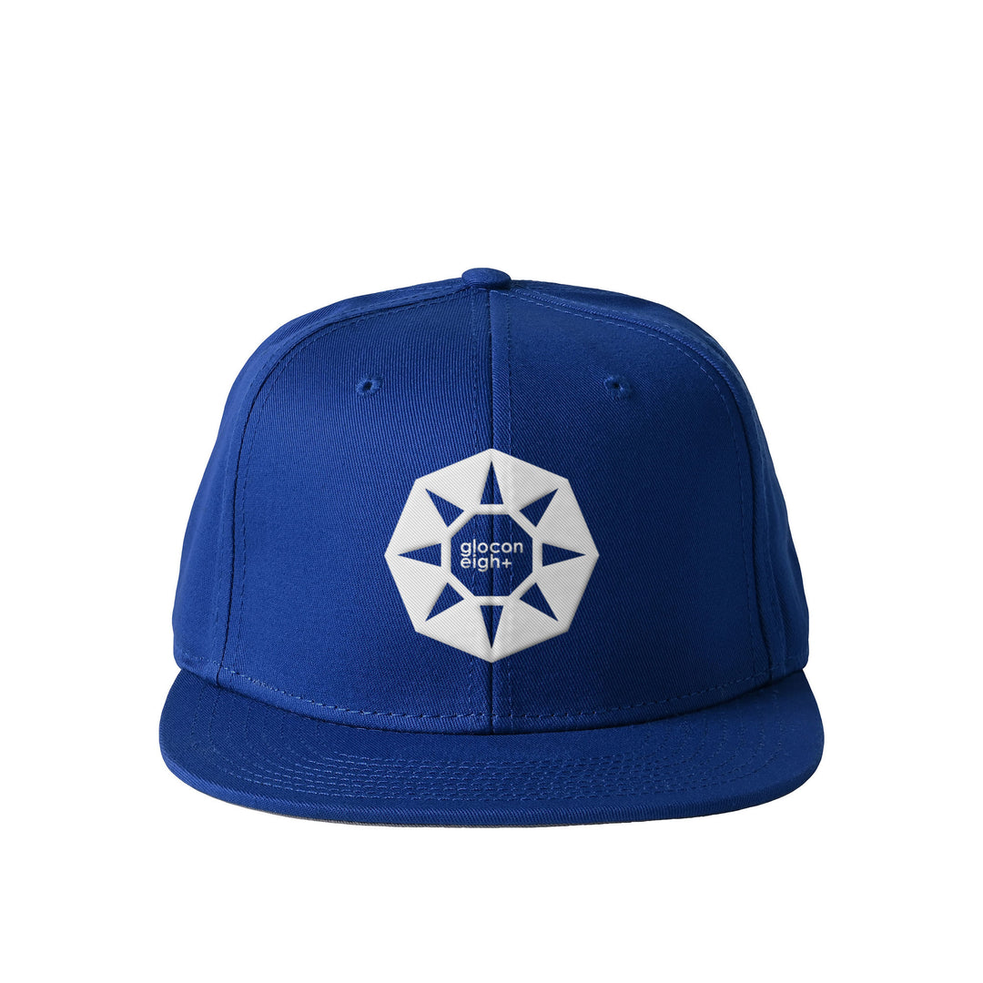 octagon フラットバイザー ベースボールキャップ blue image