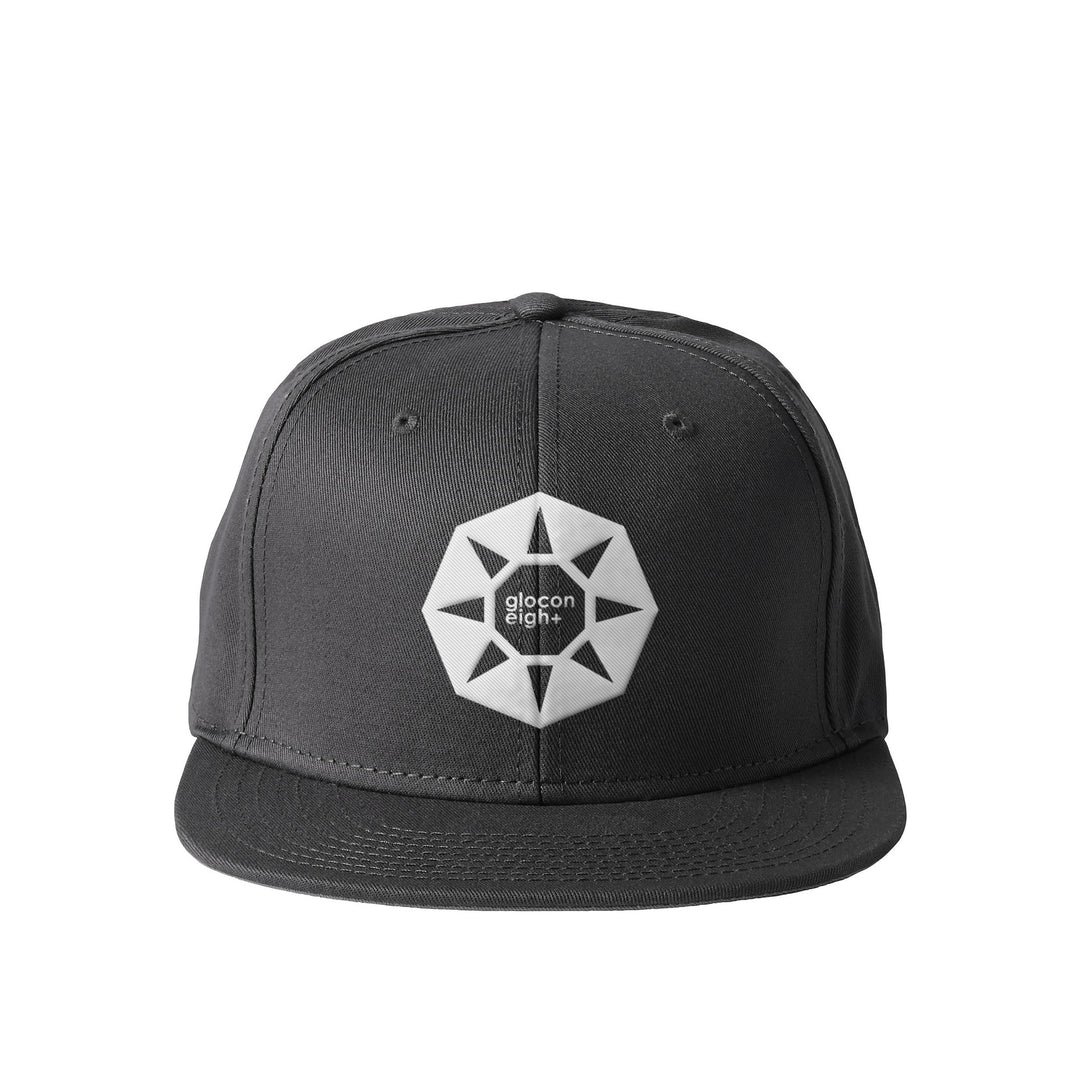 octagon フラットバイザー ベースボールキャップ charcoal image