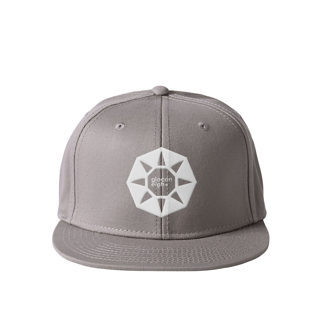 octagon フラットバイザー ベースボールキャップ gray image