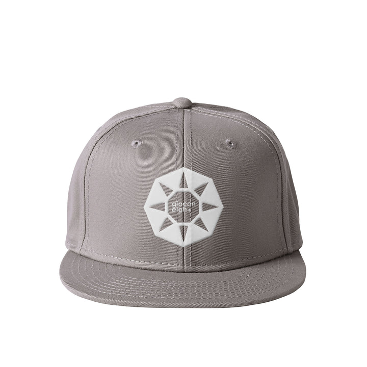 octagon フラットバイザー ベースボールキャップ gray image