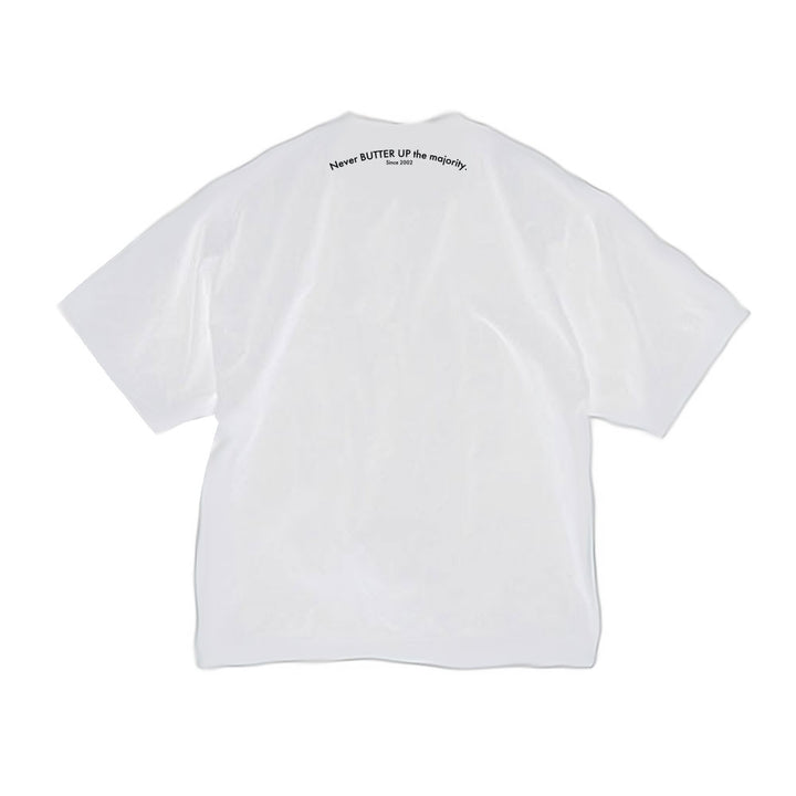 Shuttle loom T SHIRT WHITE